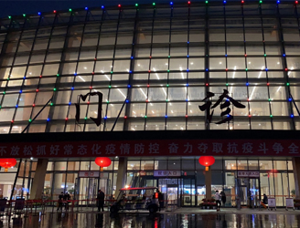 江西南昌大学附属医院上线德生智能赣通码人脸测温系统